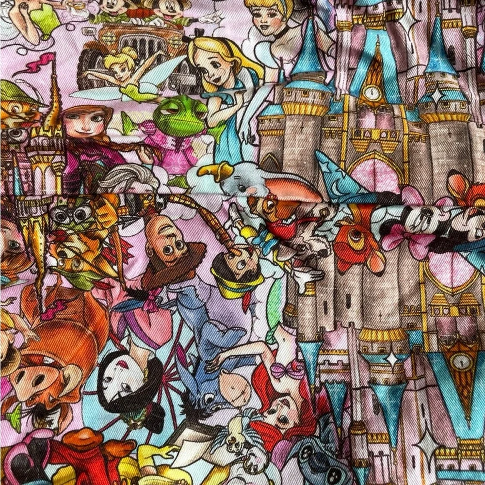 Disney Themed Cloth Diapers, Wet Bag, and Diaper Carrier Set
